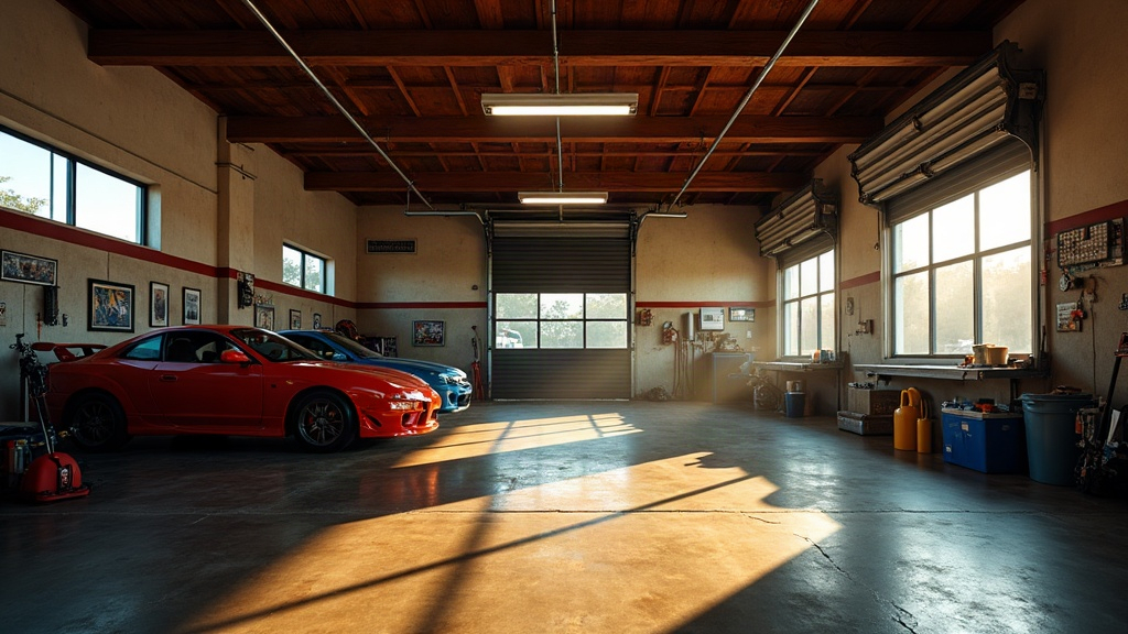 Diagnostic bay at Hye Tech Auto Repair, Covina